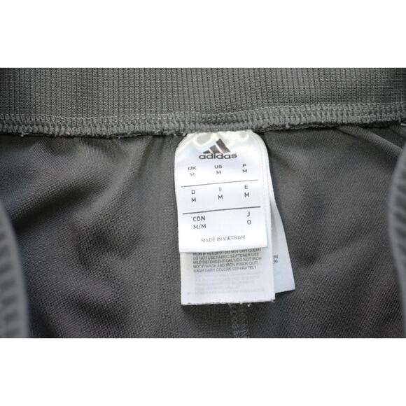 Adidas Sweat Pants Soccer Tapered Gray W/Pockets Athletic Mens Size Medium - Picture 8 of 10